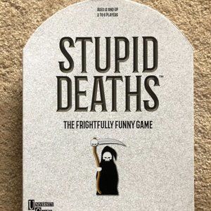 STUPID DEATH ~ Frightfully Funny Board Game ~ Family Friends Holiday Gift